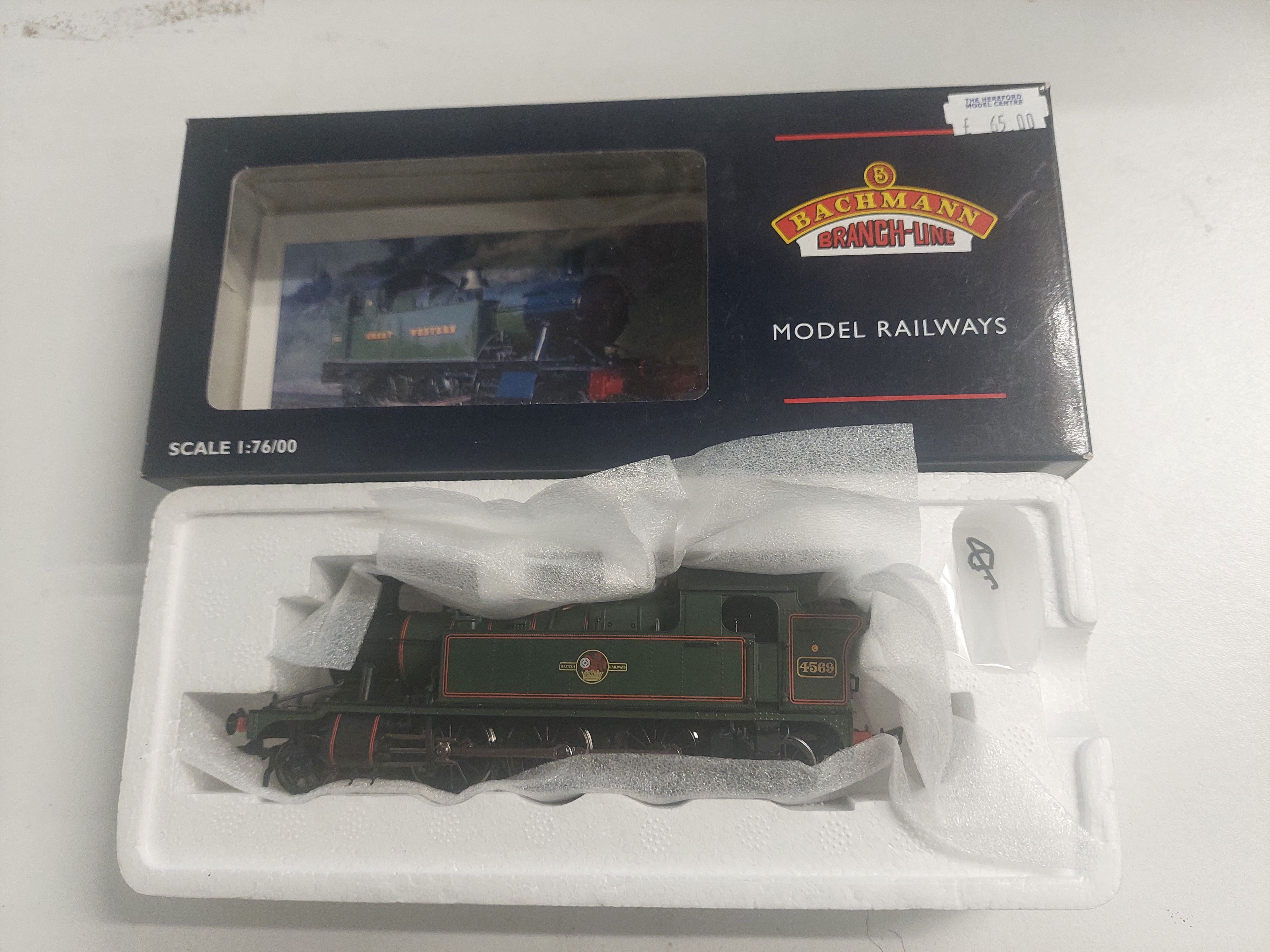 32-125A 45xx 4569 BR Lined Green Late Crest (image for) 32-125A 45xx 4569 BR Lined Green Late Crest